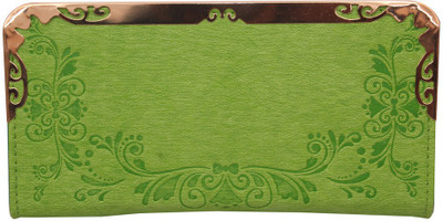 

The Trendy Casual Green Clutch