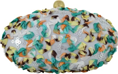 

Tooba Handicraft Party Multicolor Clutch