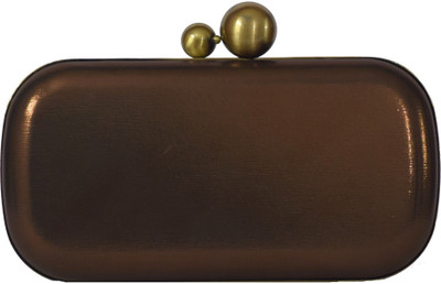

Colors Inc Party Brown Clutch