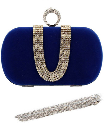 

Chicastic Party Blue Clutch
