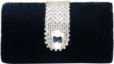 

Sadaf Casual Black Clutch