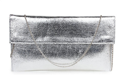 

Creative India Exports Party Silver Clutch