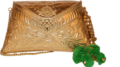 

Ruhmet Party Gold Clutch
