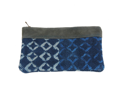 

Jaipur Textiles Hub Casual Blue Clutch