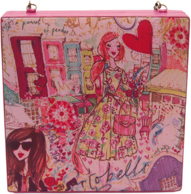 

SayItLoud Casual Pink Clutch