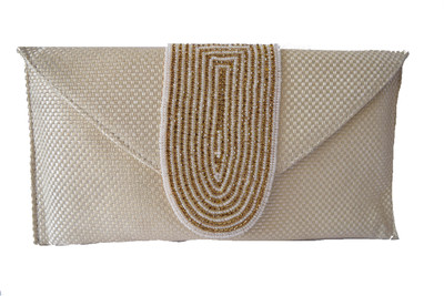 

Mahadev Exports Casual White Clutch