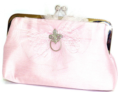 

Saint Pure Formal Pink Clutch
