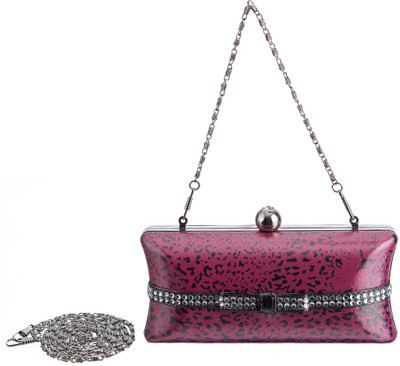 

Peaubella Party Pink Clutch