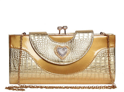 

Reedra Party Gold Clutch