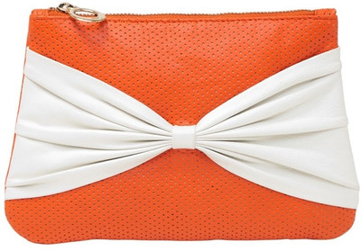 

Justanned Casual Orange Clutch