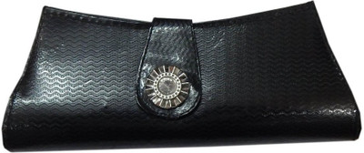 Navaksha Party Black Clutch