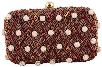 

Duchess Party Black, Multicolor Clutch