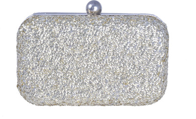 

Posh Party Silver Clutch