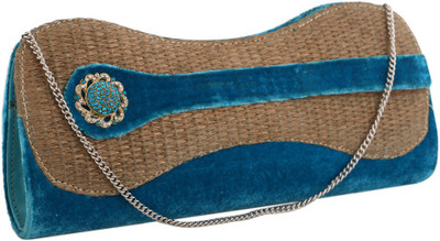 

Sukkhi Party Blue Clutch