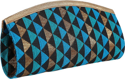 

Evokriti Party Blue Clutch