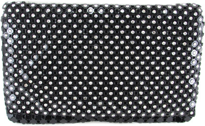 

Dolls N Queens Party Black Clutch