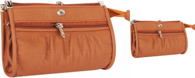 

Rapidcostore Casual Brown Clutch
