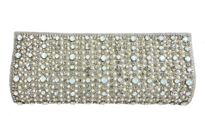 

Kawaii Party Silver Clutch
