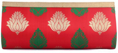

Evokriti Party Red Clutch