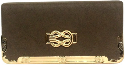 

SPLICE Casual Brown Clutch