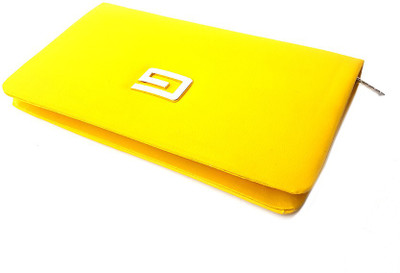 

Sasta Vasta Casual Yellow Clutch