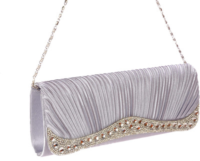 

SlingOn Party Grey Clutch