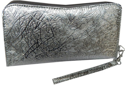 

Navaksha Formal Silver Clutch