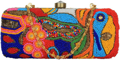 

Saashiwear Party Multicolor Clutch