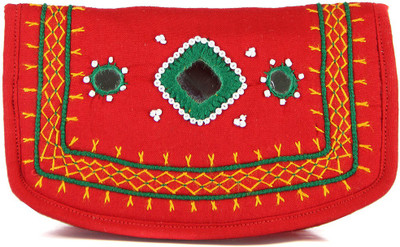 

Womens Cottage Casual Red Clutch