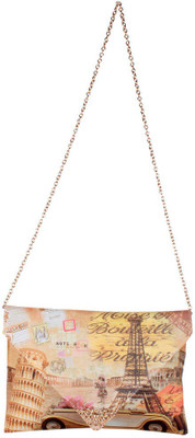 

Reedra Party Yellow Clutch