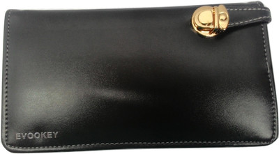

Evookey Casual Black Clutch