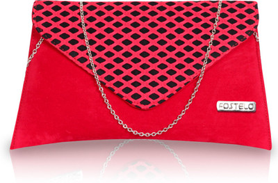 

Fostelo Casual Red Clutch
