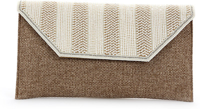 

Elligator Party Khaki Clutch