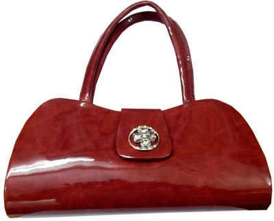 

Navaksha Party Maroon Clutch