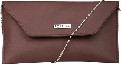 

Fostelo Casual Brown Clutch