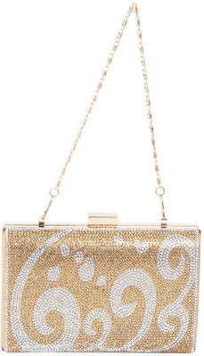 

Reedra Party Gold Clutch