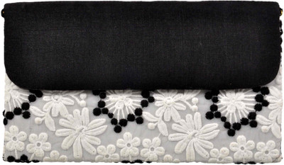 

Duchess Casual Black, White Clutch