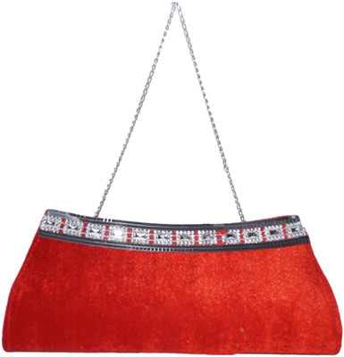 

Prajo Casual, Party Red Clutch