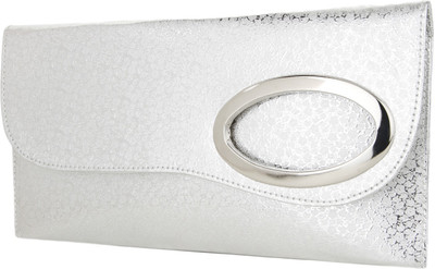 

Style Villaz Casual Silver Clutch