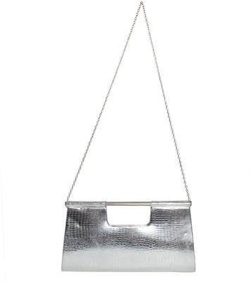 

Reedra Party Silver Clutch
