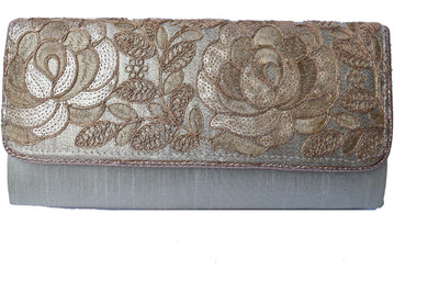 

Mahadev Exports Casual Gold Clutch
