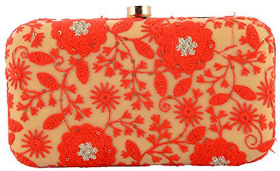 

Duchess Party Gold, Red Clutch