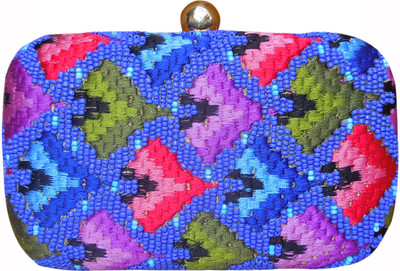 

Spice Art Party Blue Clutch