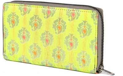The Kala Shop Casual Yellow Clutch