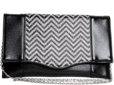 

Reedra Party Black Clutch
