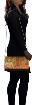 

The Ringmaster Casual Brown Clutch