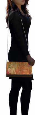 

The Ringmaster Casual Brown Clutch