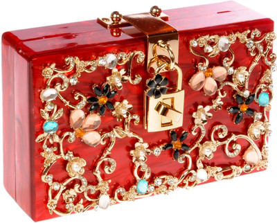 

SlingOn Party Red Clutch
