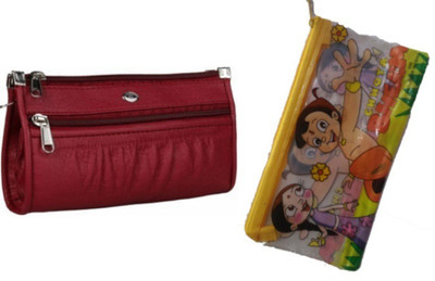 

Rapidcostore Casual Maroon Clutch