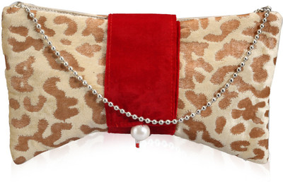 

Ahankara Casual Beige Clutch